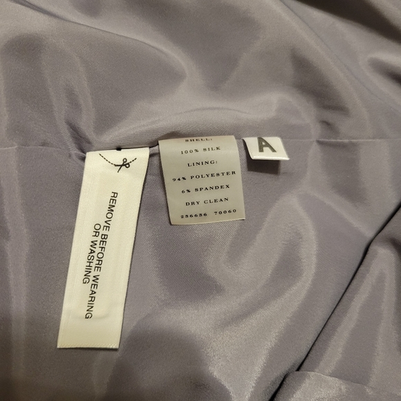 NWT Ann Taylor Silk Skirt Size 14 - Picture 8 of 9